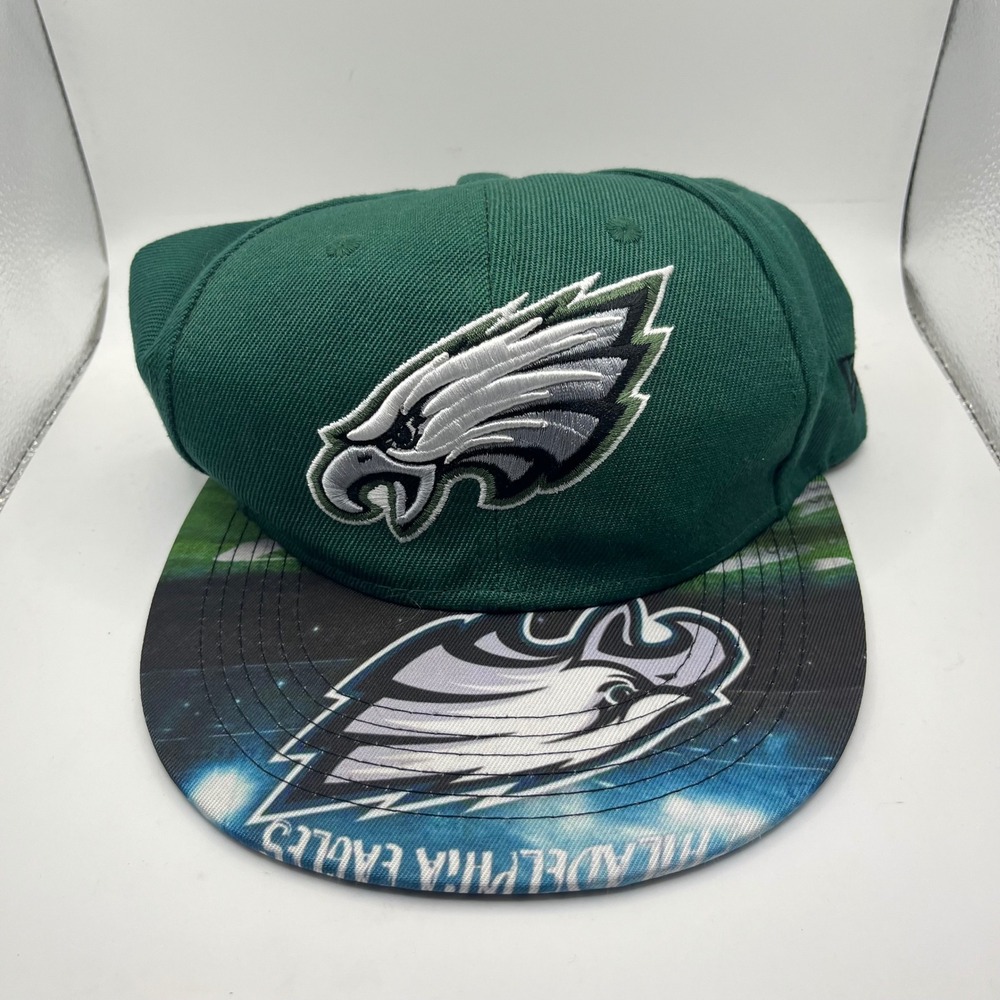 Philadelphia Eagles Green New Era 9FORTY NFL Snapback Baseball Hat‎ Cap Men